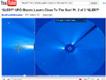 YouTube Video - UFO Shoots Lasers to the Sun
