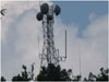 Antennas atop the "FAAT" facility