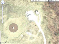 Google satellite map of the FAAT facility